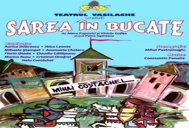 „Sarea în bucate”, miercuri 18 martie, la Sala Teatrului din Dorohoi