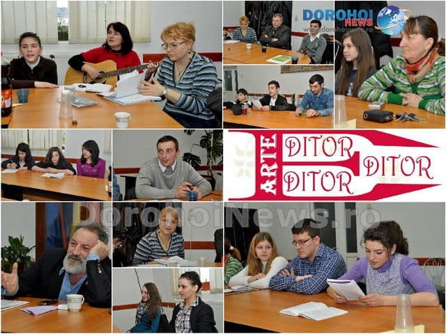 Muzică, poezie și voie bună la Cenaclul Editor Arte Dorohoi - Galerie FOTO