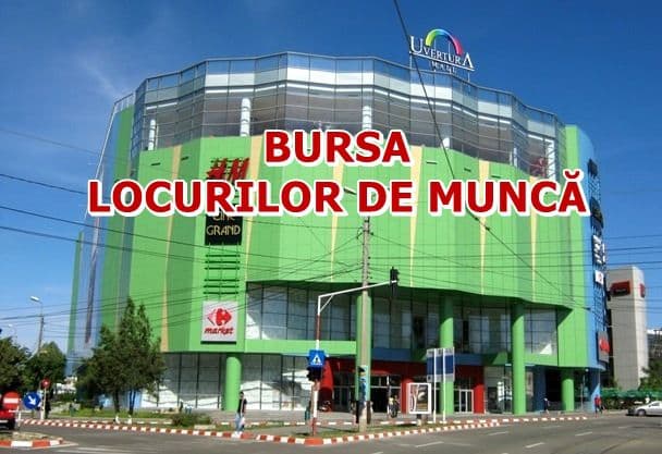 BURSA GENERALA A LOCURILOR DE MUNCĂ - 24 aprilie 2015 la Uvertura Mall