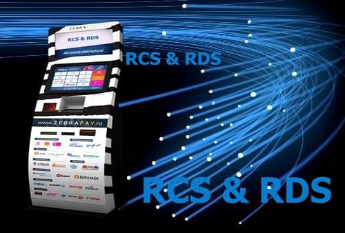 Abonaţii RCS & RDS își pot achita facturile la terminalele ZebraPay 