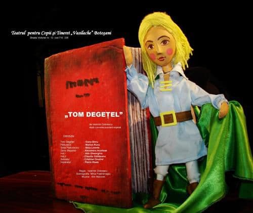 Spectacolul „Tom Degeţel”, duminică la Teatrul „Vasilache”