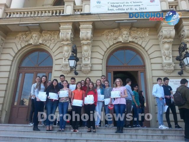 Premii numeroase câștigate de Elevii Colegiului Naţional „Grigore Ghica” Dorohoi la Concursul Naţional de Chimie