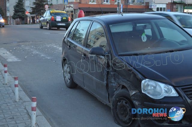 Accident de circulație cu victimă produs pe strada Dumitru Furtună din Dorohoi - FOTO