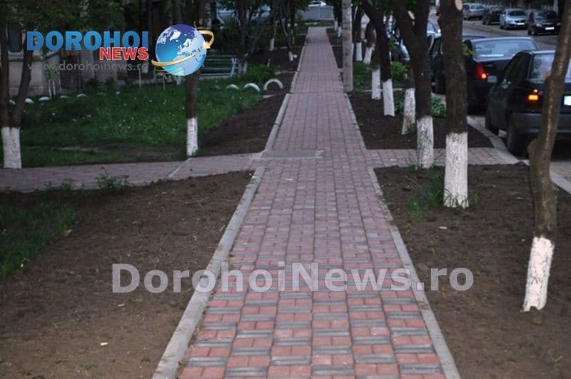 Administrația locală va moderniza mai multe trotuare și căi de acces din Dorohoi. Vezi în ce zone!