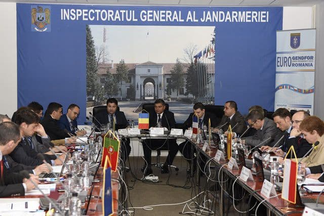 Cei mai importanţi reprezentanţi ai Jandarmeriilor Europene, prezenţi la Bucureşti - FOTO/VIDEO