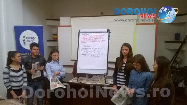 Colegiul Național „Grigore Ghica” Dorohoi sărbătorește Ziua Europei - FOTO