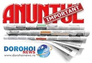 Anunț important! În atenţia locuitorilor din zona Dealu Mare
