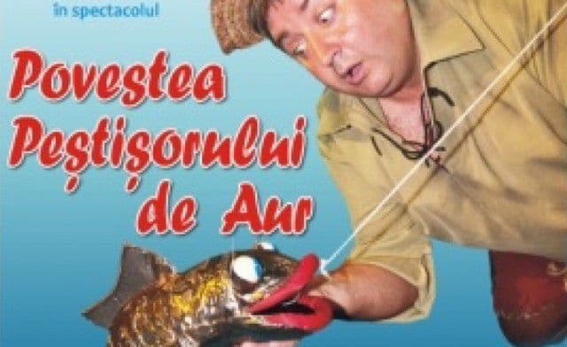 „Povestea peştişorului de aur” - Copii, părinţi şi bunici sunt așteptați la teatru!