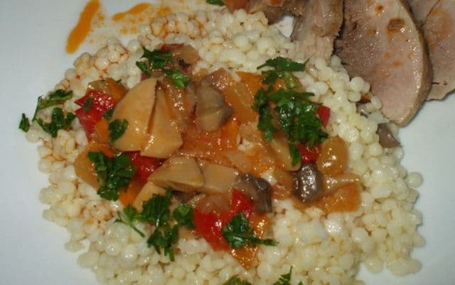 Cuscus cu ciuperci