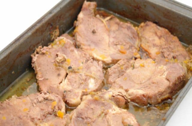 Friptură de porc la tavă