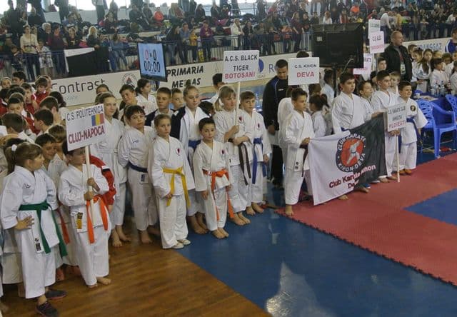 Rezultate remarcabile obținute de sportivii dorohoieni de la Black Tiger, la Campionatul național de karate WKC