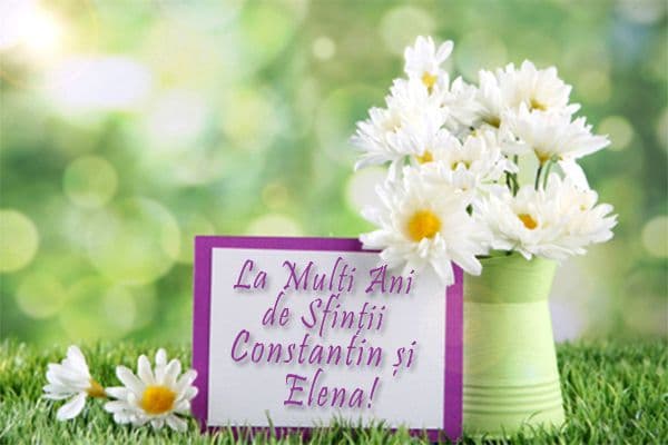 Trimite un mesaj, o urare persoanelor cu numele Constantin şi Elena