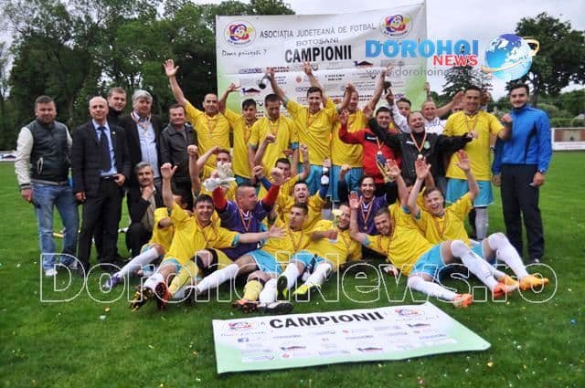 ACS Inter Dorohoi este campioana Ligii a IV-a și se va lupta la baraj pentru lun loc în Liga a III-a  - FOTO