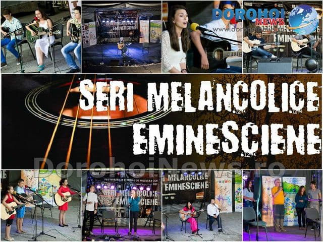 Festivalul Naţional de muzică folk pentru copii şi tineret „Seri melancolice eminesciene” - FOTO 
