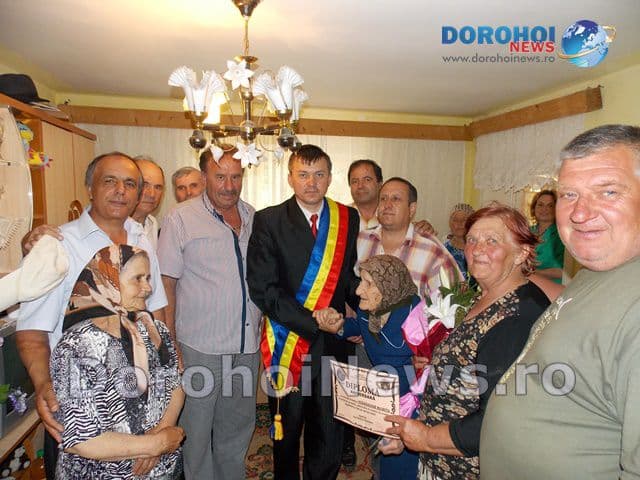 Un secol de viață aniversat în comuna Ibănești - FOTO