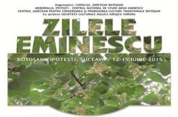 Dacă e iunie, este anotimpul poeziei! „Zilele Eminescu” şi „Concursul Naţional de Poezie”