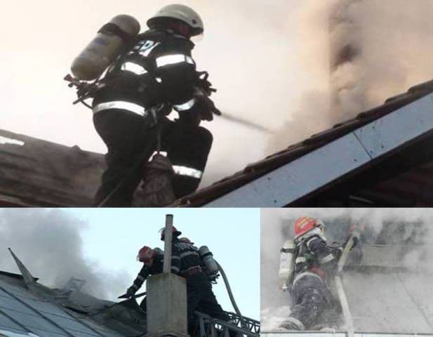 Școala Gimnazială din Oroftiana afectată de un incendiu provocat din neglijență