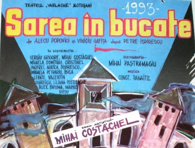 În acest week-end, la Teatrul Vasilache, cei mici pot viziona spectacolul „Sarea în bucate” 