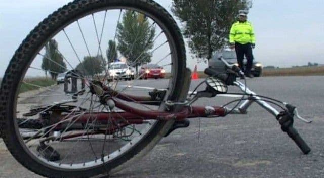 Biciclist rănit de un șofer beat