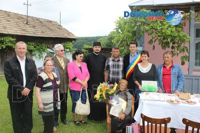 Un secol de viață sărbătorit de autorități la Hilișeu-Horia - FOTO