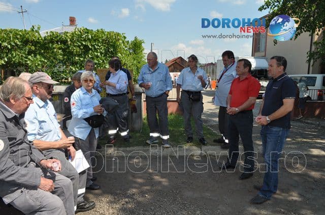Reprezentanți au Crucii Roșii din Neuburg-Germania din nou aproape de dorohoieni - FOTO