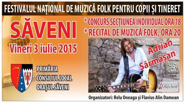 Festivalul Naţional de Muzică Folk pentru copii şi Tineret începe la Săveni. Vezi când are loc?