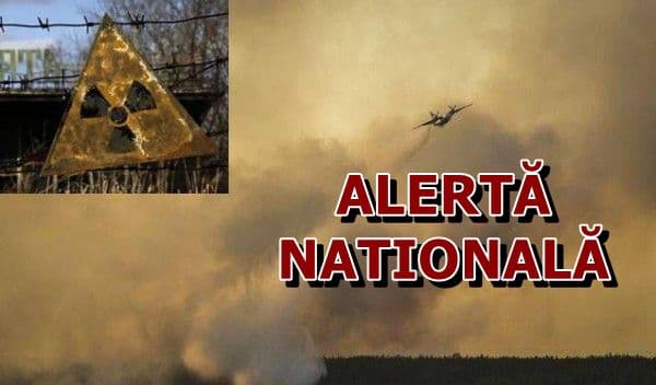 Alertă națională! Nor radioactiv de la Cernobîl, în apropiere de granița României