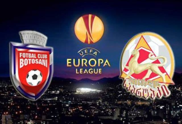 FC Botoșani a avut parte de un debut trist în cupele europene. 1-1 FC Botoșani - Spartaki Tskhinvali