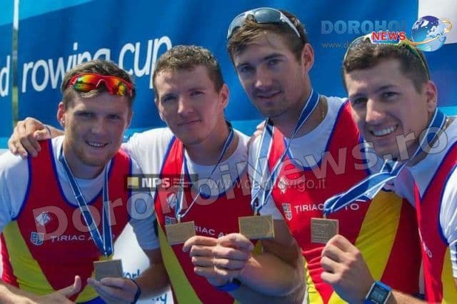 România a cucerit medalia de bronz la canotaj – Un dorohoian face parte din echipa României - FOTO