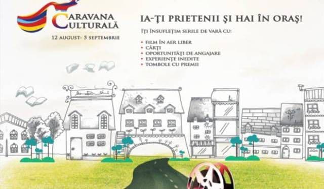 Caravana care aduce CULTURALA la tine acasă vine la Dorohoi  