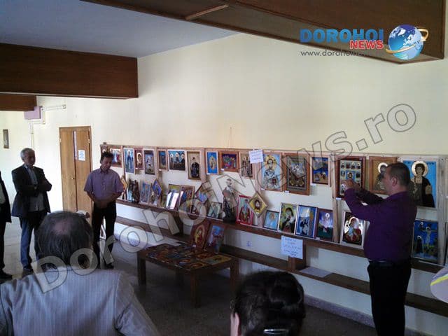 Prima expoziţie de artă plastică a Cenaclului dorohoian „EDITOR - ARTE” –  un SUCCES - FOTO