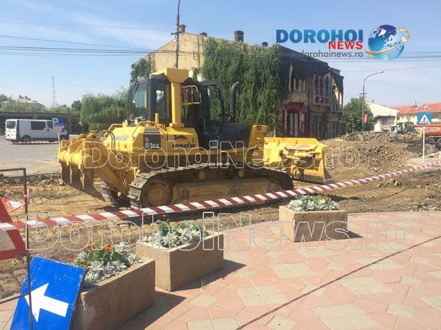 Atenție dorohoieni! Strada Dimitrie Pompeiu va fi închisă pentru lucrări de reabilitare. Vezi până când! - FOTO