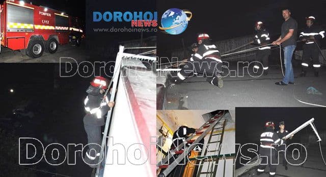 Copil de trei ani din Dorohoi blocat în apartament. Intervenție de salvare spectaculoasă - FOTO