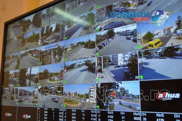 Vezi lista cu locurile în care au fost montate cele 30 de camere de supraveghere a municipiului Dorohoi