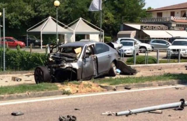 Accidentul care a şocat Italia, provocat de doi români teribilişti