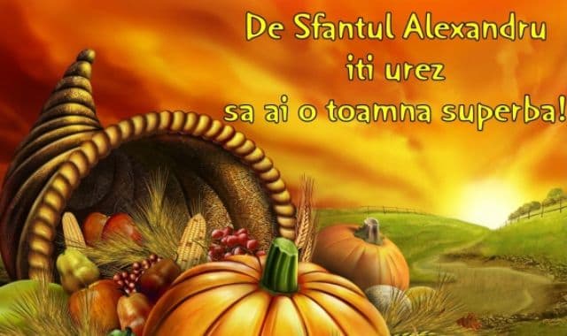 Transmite și tu o urare de Sfântul Alexandru, sărbătorit astăzi 30 august