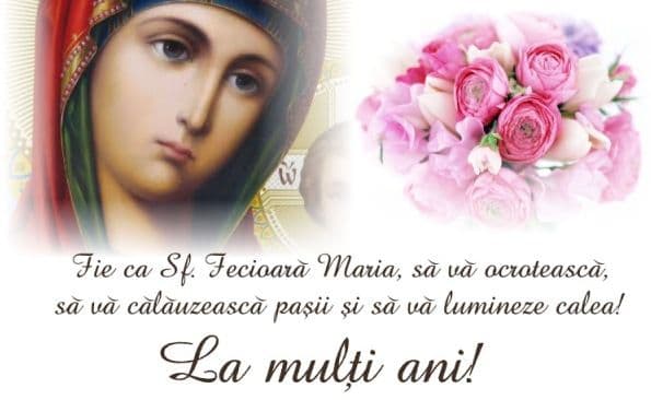 Mesaje, urări şi sms-uri pe care le poţi trimite de Sfânta Maria