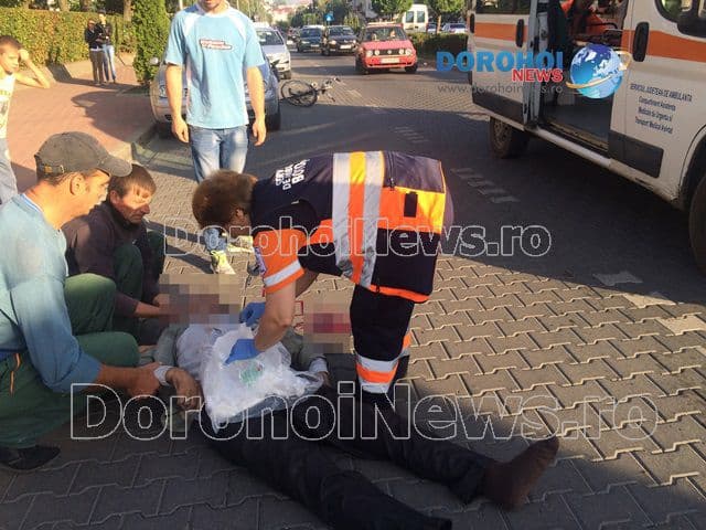 Tragic: Biciclistul accidentat astăzi la Dorohoi a murit!
