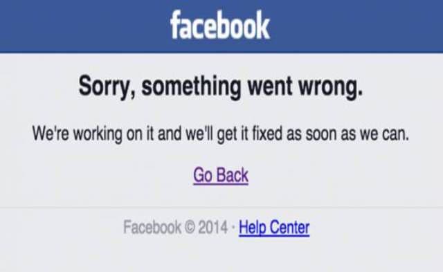 Facebook a avut probleme de funcționare