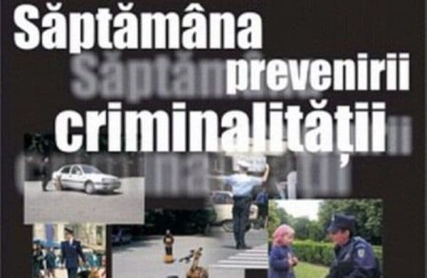 Află ce presupune „Săptămâna prevenirii criminalității” organizată de Poliția Botoșăneană!