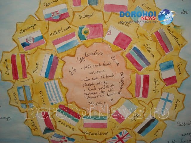 Ziua Europeană a Limbilor Străine sărbătorită la Școala Gimnazială „Mihail Kogălniceanu” Dorohoi - FOTO