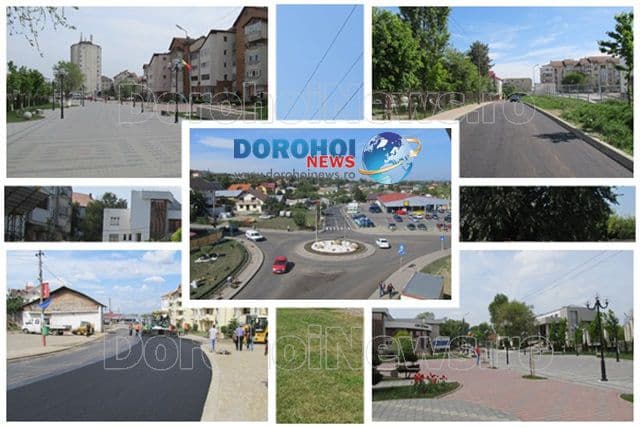 Municipiul Dorohoi în plin proces de modernizare: Imagini surprinse înainte și după reabilitare - FOTO