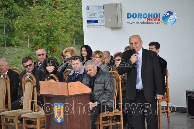 Dumitru Chelariu, primarul comunei Pomîrla, aduce mulțumiri partenerilor din proiectul „Economia socială – un pas spre un viitor mai bun” - FOTO
