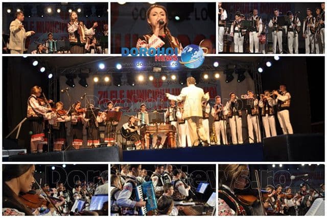 Cântecul autentic popular pus în scenă de Orchestra „Mugurelul” la Zilele Municipiului Dorohoi 2015 – FOTO