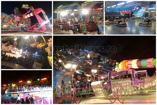 Zilele Municipiului Dorohoi 2015: Distracție la maxim, adrenalină și voie bună la Parcul de distracții „Luna Park” - FOTO