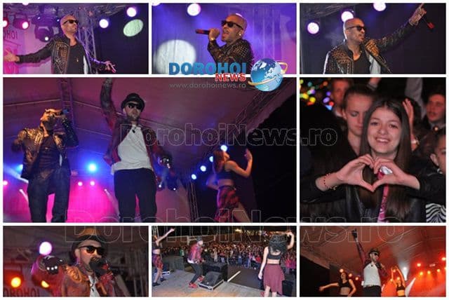 Show incendiar marca F. Charm și Mike Diamondz la Zilele Municipiului Dorohoi 2015 – VIDEO/FOTO