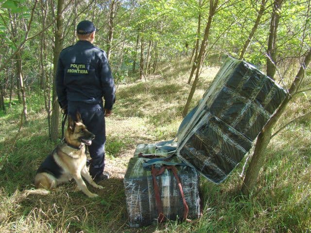Ţigări de contrabandă de peste 48.000 de lei confiscate la frontiera de est - FOTO