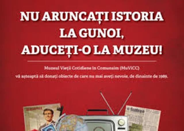 Nu aruncați istoria la gunoi, aduceți-o la muzeu!