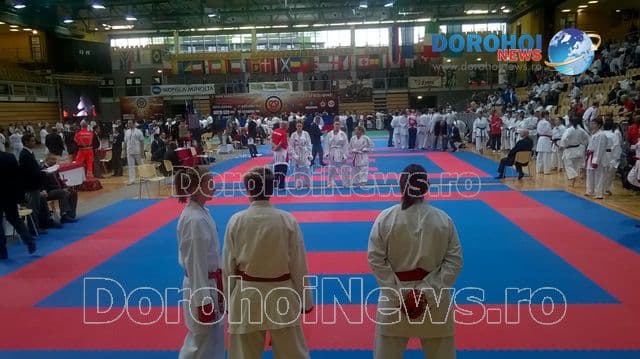 Un dorohoian participă la Campionatul Mondial de karate UWK de la Koper, Slovenia - FOTO