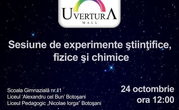 Vezi ce evenimente a pregătit Uvertura Mall pentru voi în această sâmbătă - FOTO